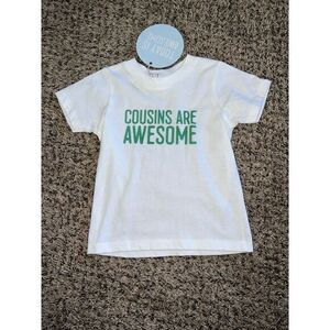 NWT Cousins are awesome tee‎ shirt size 2T